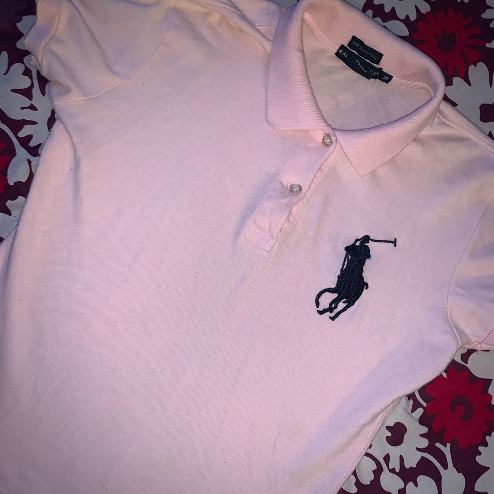 Baby pink polo T-shirt 💗